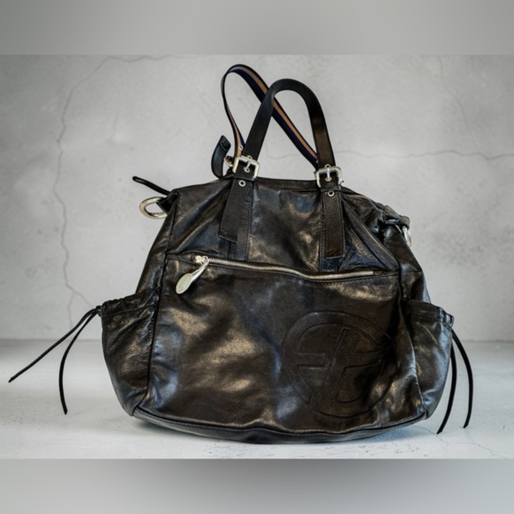 Black Leather Women's Bag